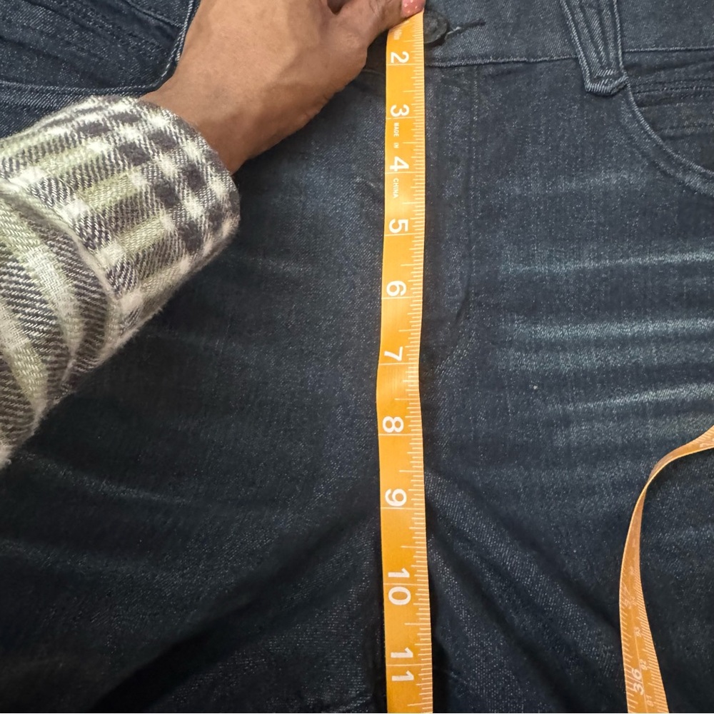 Democracy “AB"solution Straight Leg Jeans dark wash size 12 - Picture 10 of 12